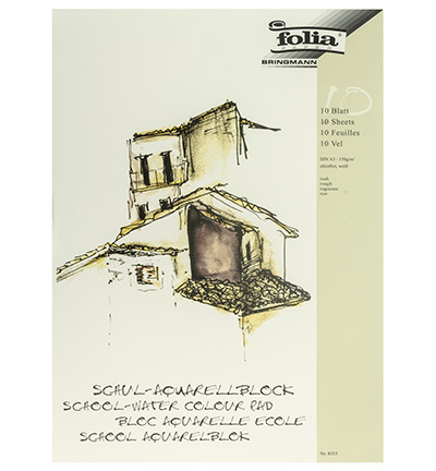 FO-8353 - Folia - Watercolor bloc study A3, 150grs