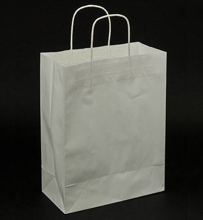 22400 - Folia - Kraft Paper Bags, White