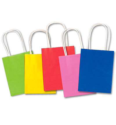 21209 - Folia - Kraft Paper Bags, Assorted Classic Colours