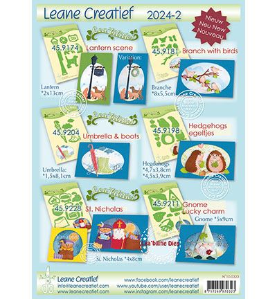 100.323 - Leane Creatief - Leane A5 folder Collectie 2024-2