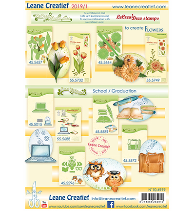 10.4919 - Leane Creatief - Magazine with new collection 2019-1