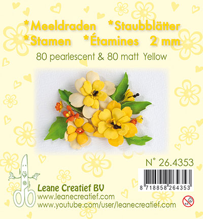 26.4353 - Leane Creatief - Matt & Pearl Yellow