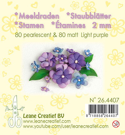 26.4407 - Leane Creatief - Matt & Pearl Light Purple