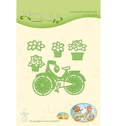 45.3554 - Leane Creatief - Bicycle with baskets