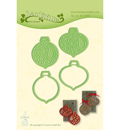 45.5404 - Leane Creatief - Christmas ornaments