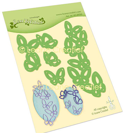 458.450 - Leane Creatief - Lea’bilitie Ornamente mit Schmetterlinge
