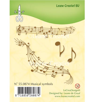 55.0874 - Leane Creatief - Musical symbols
