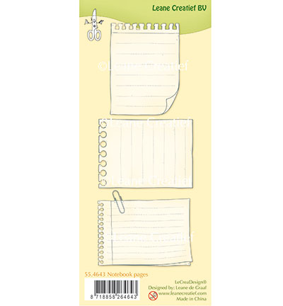 55.4643 - Leane Creatief - Notebook pages
