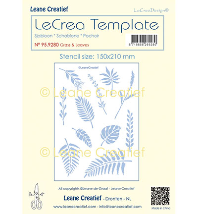 959.280 - Leane Creatief - Template Grass & Leaves