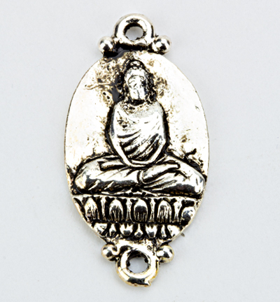 NCM 1101 - Kippers - Buddha ornament, oval, spacer