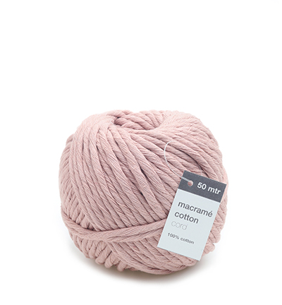 1059.5005.12 - Vivant - Macrame Cotton Cord, Roze