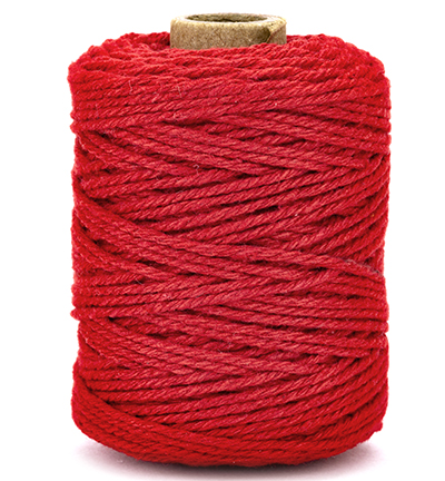 1043.5002.20 - Vivant - Ficelle en coton, rouge