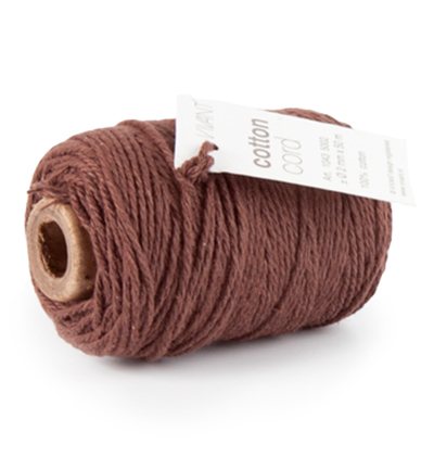 1043.5002/75 - Vivant - Cotton Cord, Brown