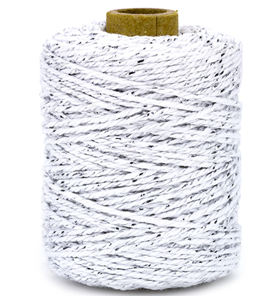 1050.5002.00 - Vivant - Cotton cord luxe, silver / white