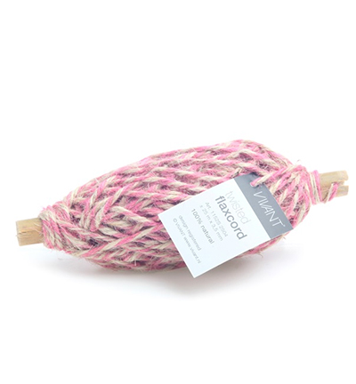 1152S.2504.11 - Vivant - Twisted Flaxcord, Pink