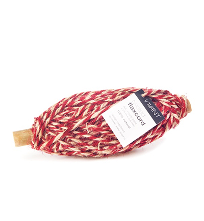 1152S.2504.20 - Vivant - Twisted Flaxcord, Red