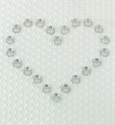 70011/005/022 - Swarovski - hart, 24 kristallen