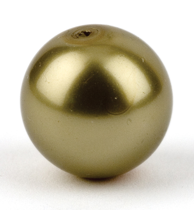 G 1538 - Kippers - (100) Perles Fines rondes, 4mm, vert clair