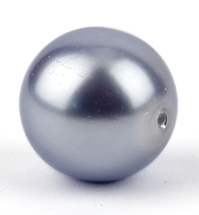 G 1315 - Kippers - (10) Perles Fines rondes, 14mm, violet
