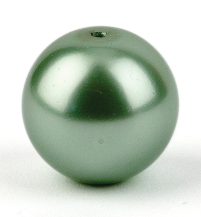 G 1517 - Kippers - (100) Perles Fines Rondes, 4mm, Vert