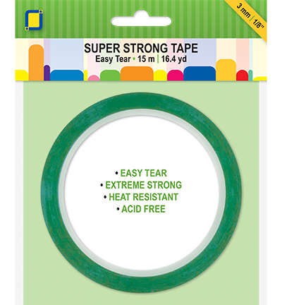 3.3283 - JeJe - Super Strong Tape Easy Tear, 15mtr x 3mm
