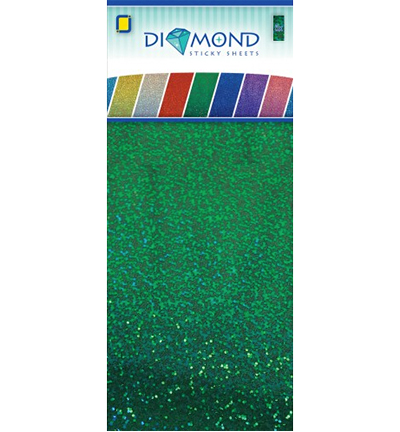 3.0523 - JeJe - Diamond Sticky Sheets, Green