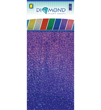 3.0525 - JeJe - Diamond Sticky Sheets, Purple