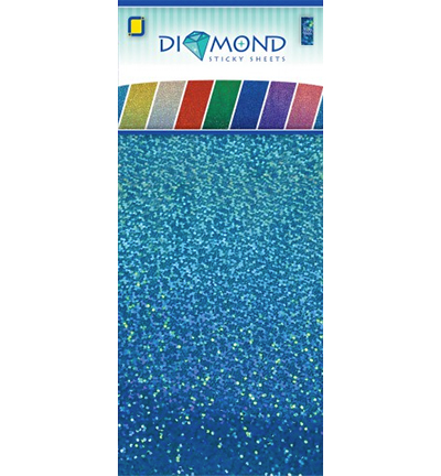3.0527 - JeJe - Diamond Sticky Sheets, Turquoise