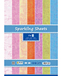 43858 - Sparkling Sheets A4, Assorti