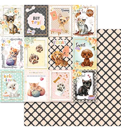 MP-61672 - Memory Place - Double sided papers, Pet Life