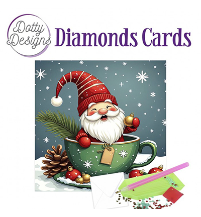 DDDC1197 - Dotty Designs - Diamond Cards, Santa Claus - 