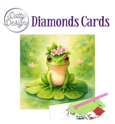 DDDC1225 - Dotty Designs - Diamond Cards - Kikker
