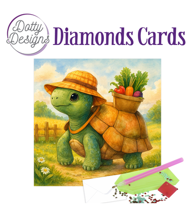 DDDC1228 - Dotty Designs - Diamond Cards - Schildpad