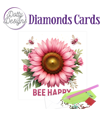 DDDC1221 - Dotty Designs - Diamond Cards - Bee Happy