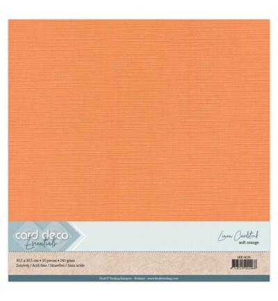 LKK-SC10 - Card Deco - Scrap, Zachtoranje