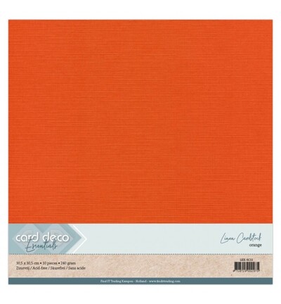 LKK-SC11 - Card Deco - Scrap, Oranje
