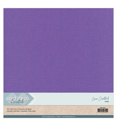 LKK-SC18 - Card Deco - Scrap, Violet