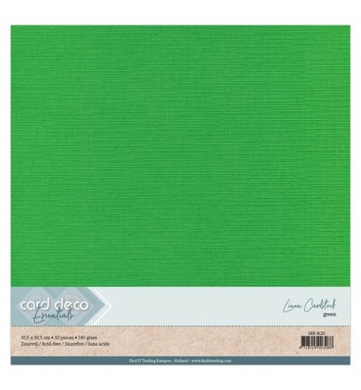 LKK-SC22 - Card Deco - Scrap, Groen