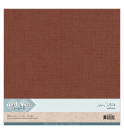 LKK-SC70 - Card Deco - Scrap, Roestbruin