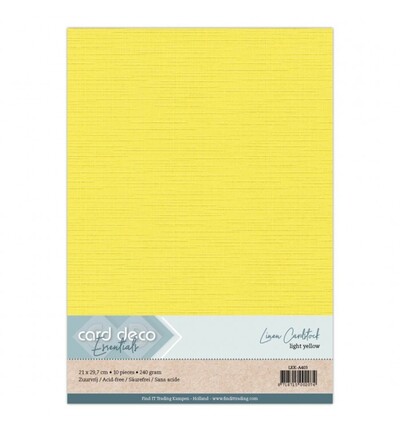 LKK-A403 - Card Deco - Lichtgeel