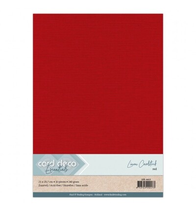 LKK-A413 - Card Deco - Rood