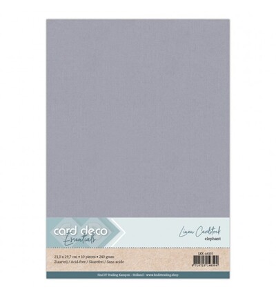 LKK-A4103 - Card Deco - Olifantgrijs