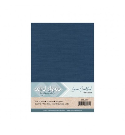 LKK-A530 - Card Deco - Donkerblauw