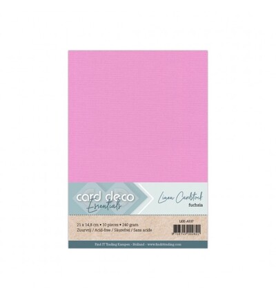 LKK-A537 - Card Deco - Fuchsiapaars