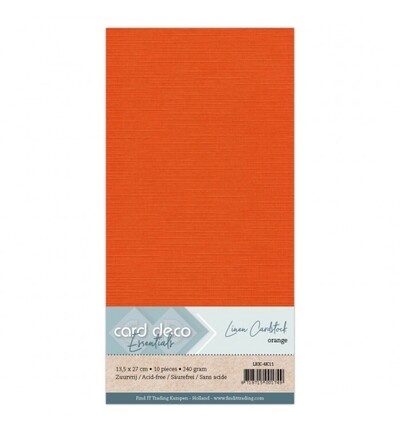 LKK-4K11 - Card Deco - Cardstock, Oranje