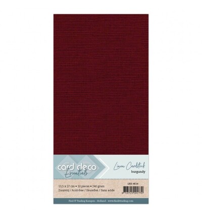 LKK-4K14 - Card Deco - Cardstock, Bordeaux