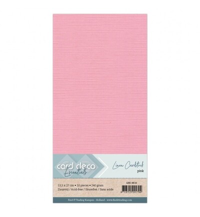LKK-4K16 - Card Deco - Cardstock, Roze
