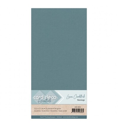 LKK-4K40 - Card Deco - Cardstock, Zeeblauw