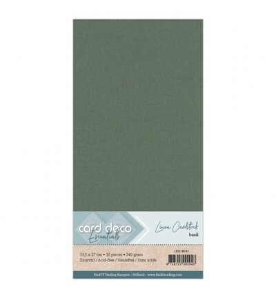 LKK-4K41 - Card Deco - Cardstock, Basilicum