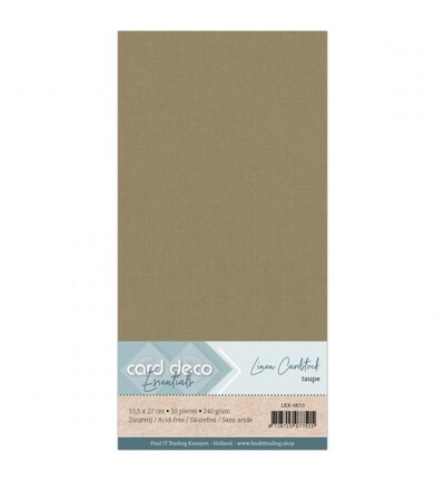 LKK-4K53 - Card Deco - Cardstock, Taupe